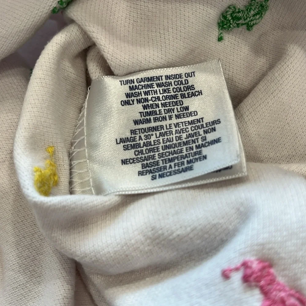 Polo Ralph Lauren White 98% Cotton Baby & Toddler 12 Months